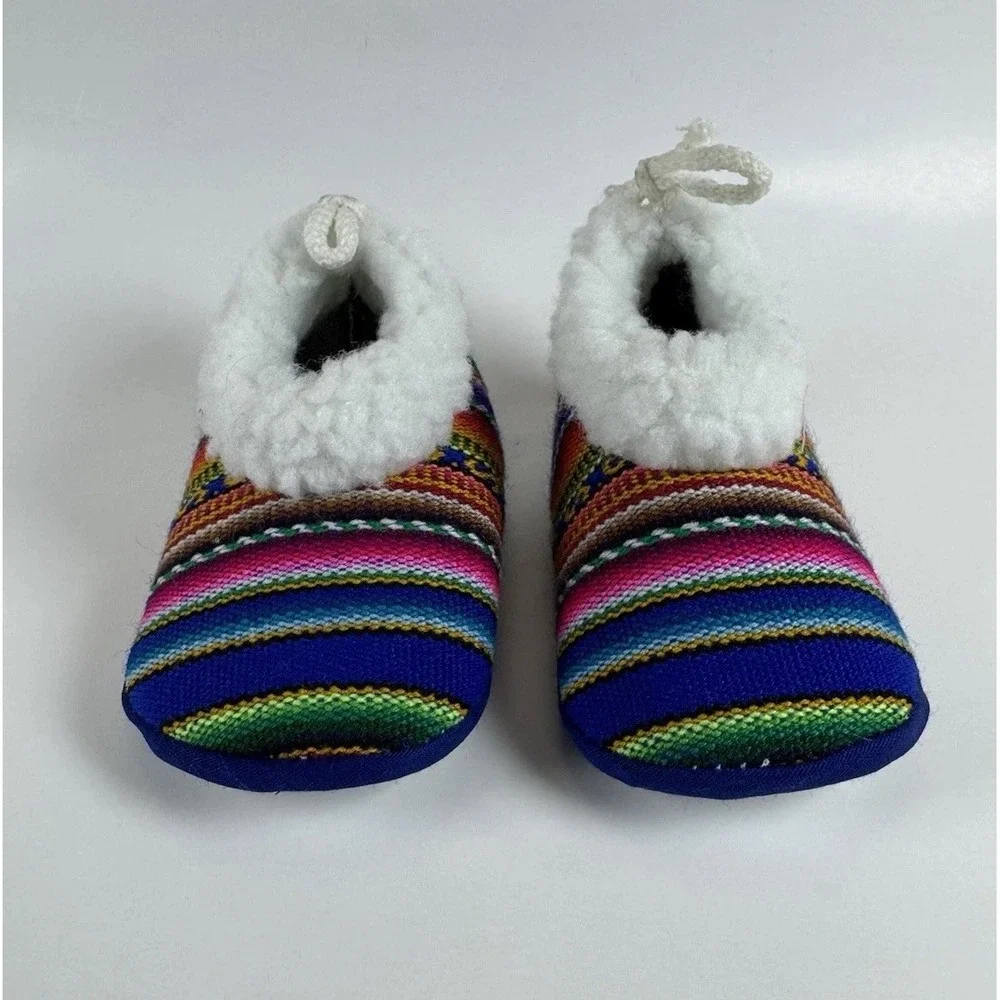 Infant Handmade‎ Peruvian Baby Booties – Andean Textile 6-12 Month